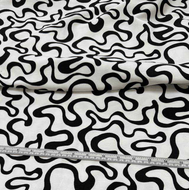 Black & White Wiggle Jersey