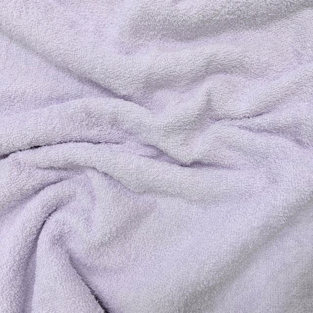 Lilac Cotton Towelling