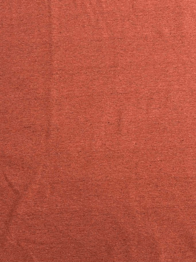 Terracotta Marl Cotton Jersey