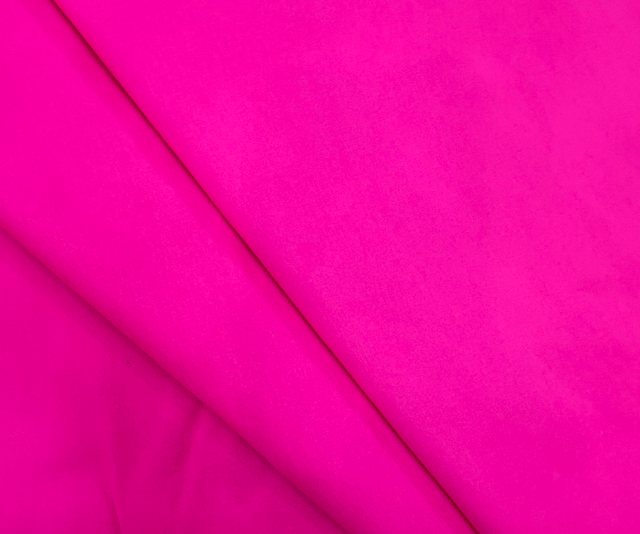 Neon Pink Stretch Woven