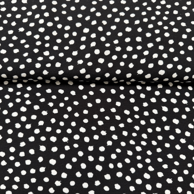 Black & White Cotton Jersey