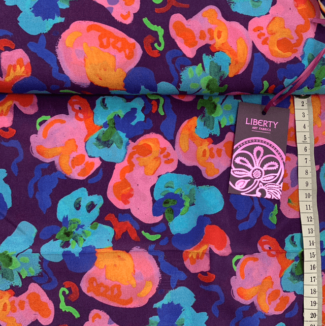 Liberty Floral Silk Crepe