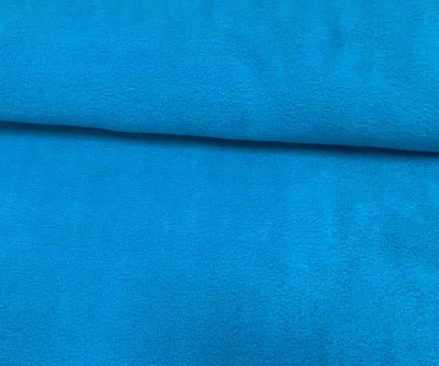 Turquoise Polyester Fleece