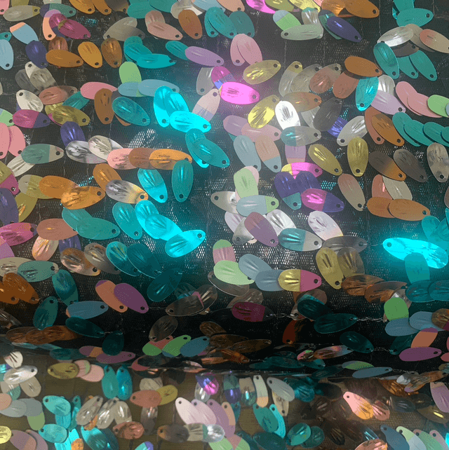 Opalescent Sequin Fabric