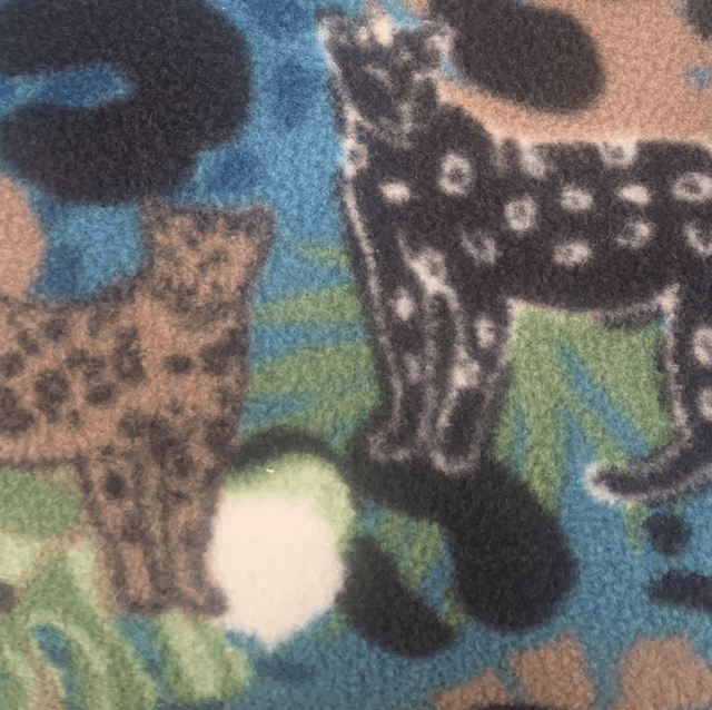 Big Cats Poly Fleece