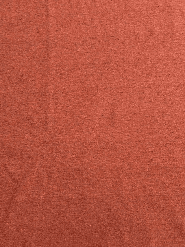 Terracotta Marl Cotton Jersey