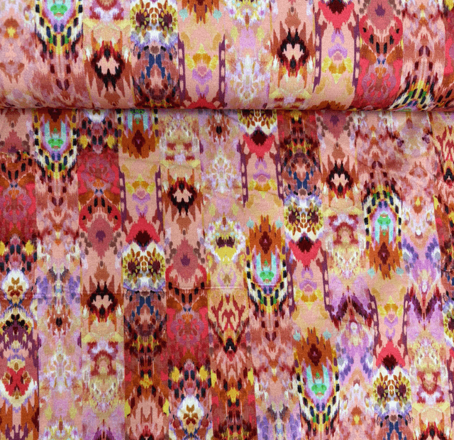 Peach Aztec Jersey