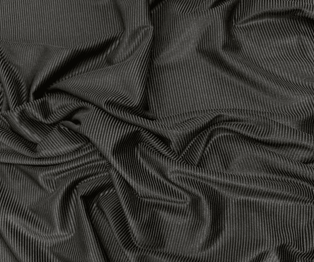 Black Rib Lycra