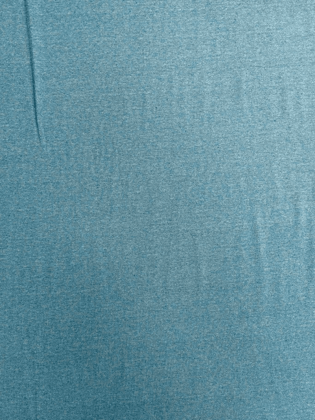 Teal Marl Cotton Jersey