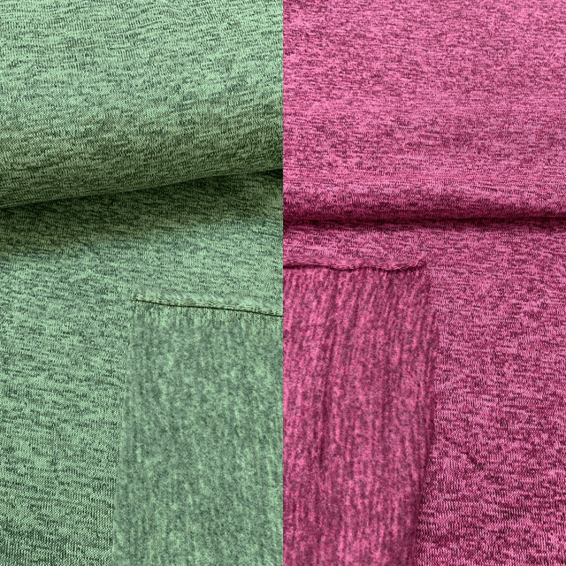 Olive &amp; Berry Marl Knit Fleece