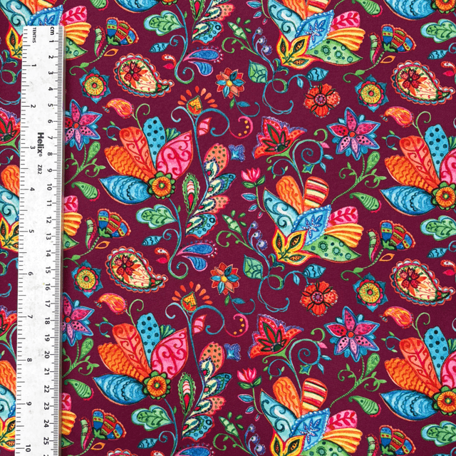 Berry Paisley Softshell